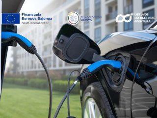 Valstybės parama elektromobilių privačioms įkrovimo prieigoms įsirengti užtikrins daugiabučių...