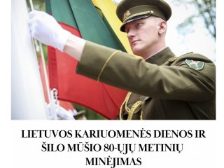 Lietuvos kariuomenės dienos ir Šilo mūšio 80-ųjų metinių minėjimas