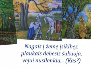 Panevėžio miesto ir rajono tautodailininkų tapybos darbų paroda ĮMINK MEDŽIO MĮSLĘ 