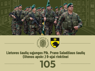 Kviečiame į Lietuvos šaulių sąjungos Plk. Prano Saladžiaus šaulių 9-osios (Utenos apskr.)...