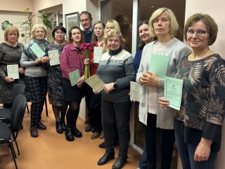 Baigėsi dar viena neformaliojo suaugusiųjų švietimo programos „Anglų kalbos pamokos“ užsiėmimų...