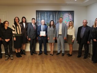 Kraštiečių muziejuje lankėsi svečiai iš Armėnijos Respublikos ambasados Lietuvoje ir Lietuvos...