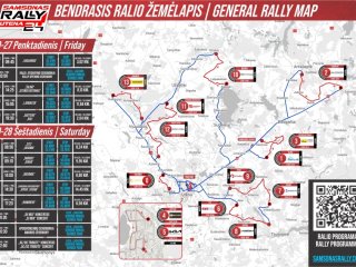 „Samsonas Rally Utena 2024" vyks rugsėjo 27-28 dienomis Utenos, Anykščių bei Zarasų rajonų...