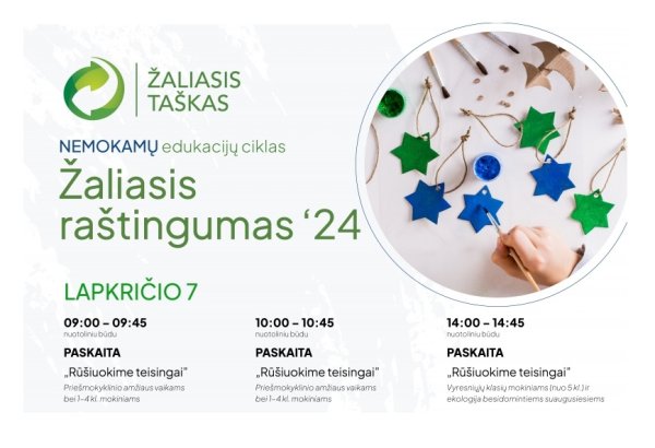 Mokymų naujienos