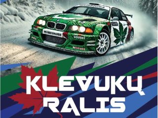 Kviečiame į jaunimo automobilių ralio renginį „KLEVUKŲ RALIS“