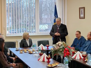 Dvasininkų susitikimas su mere