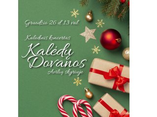 Gruodžio 26 d. Avilių skyriuje vyks Kalėdinis koncertas „Kalėdų dovanos“ 
