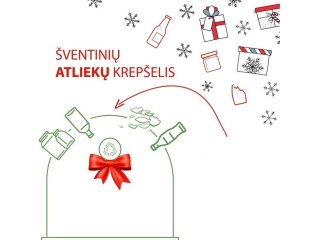 Šventinių atliekų krepšelis!