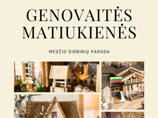 Tautodailininkės Genovaitės Matiukienės medžio dirbinių paroda