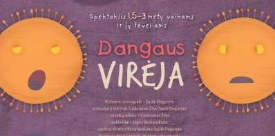 Paskui Saulę į vaikų pasaulį – „Stalo teatro“ spektaklis kūdikiams „Dangaus virėja“