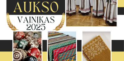 Kvietimas dalyvauti liaudies dailės konkurse „Aukso vainikas“ rajoniniame ture