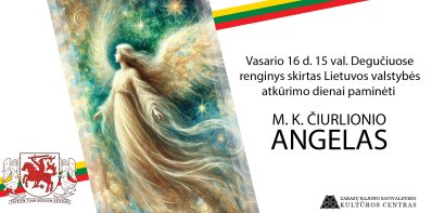 Vyks renginys „M. K. Čiurlionio angelas“
