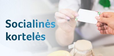 Nuo 2024 m. gyventojams išduodama socialinė kortelė