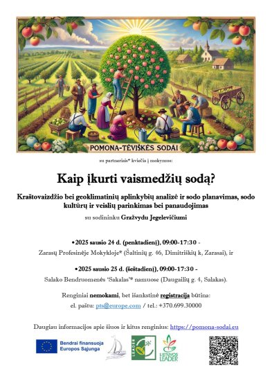 Mokymų naujienos