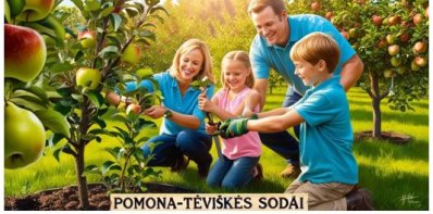 Kviečiame į mokymus-seminarą „Jaunų vaismedžių formavimas – genėjimas namų sode“ su praktine dalimi.