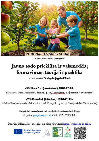 Mokymų naujienos