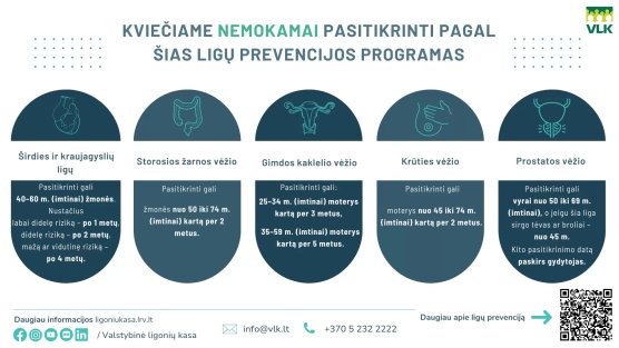 Mokymų naujienos