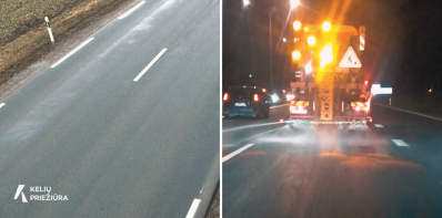 Kelininkai įspėja vairuotojus: artėja lijundra ir plikledis