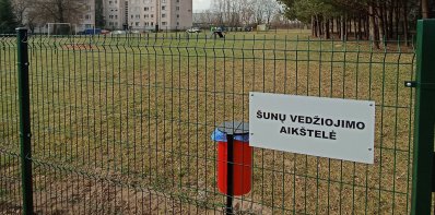 Dusetų seniūnijoje – nauja erdvė gyvūnų mylėtojams
