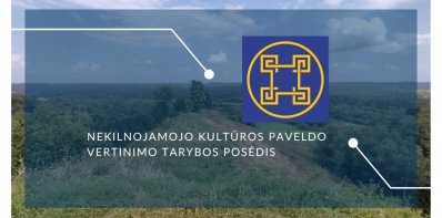 Rengiamas Kultūros paveldo departamento prie Kultūros ministerijos nekilnojamojo kultūros paveldo...