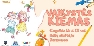 Kviečiame į Vaiko dieną „Vaikystės kiemas“!