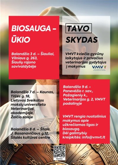 Mokymų naujienos