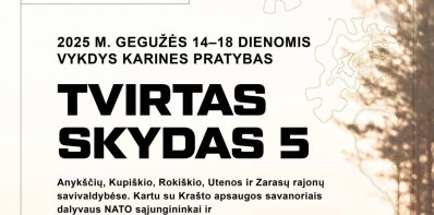 Primename apie nuo šiandien vykdomas karines pratybas