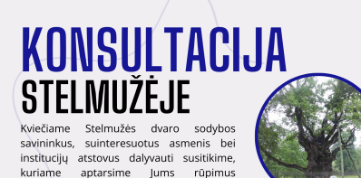 Konsultacija Stelmužėje