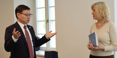 Diplomatinis vizitas Zarasuose: Kazachstanas pristatė save iš arčiau