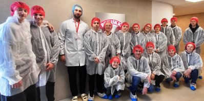 „Sumanaus moksleivio akademijos“ dalyvių pažintinis vizitas į AB „Rokiškio sūris“
