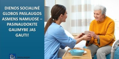 Dienos socialinė globa asmens namuose