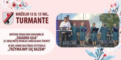 „Sidabro gija“ skamba jau 25 metus – kviečiame į šventę ir festivalį Turmante!