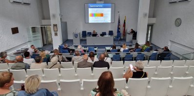Zarasų rajono savivaldybės 2024 metų darbai pristatyti seniūnijų bendruomenėms