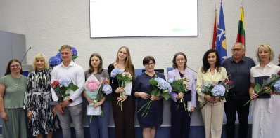 Zarasų rajone pagerbti šimtukininkai ir juos parengę mokytojai