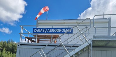 Patikrinta – Zarasų aerodrome veiklos gali vykti ir toliau