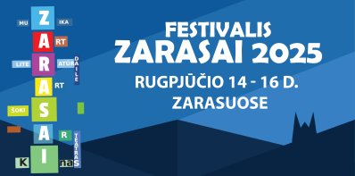 Zarasai kviečia į šventę!