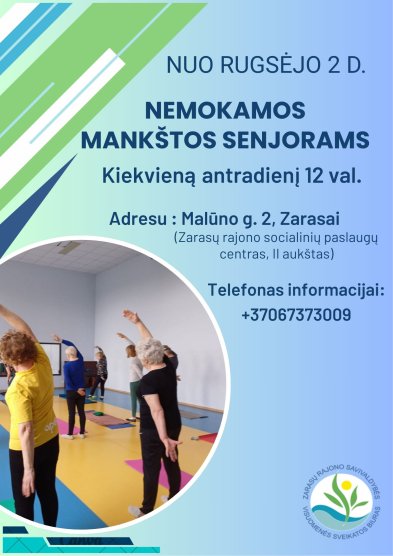Mokymų naujienos