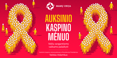 Rugsėjo pirmąjį penktadienį – solidarumo diena su vėžiu sergančiais vaikais