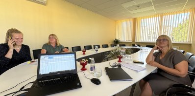 Daugpilio UrbUmbrella projekto komanda lankėsi Zarasuose