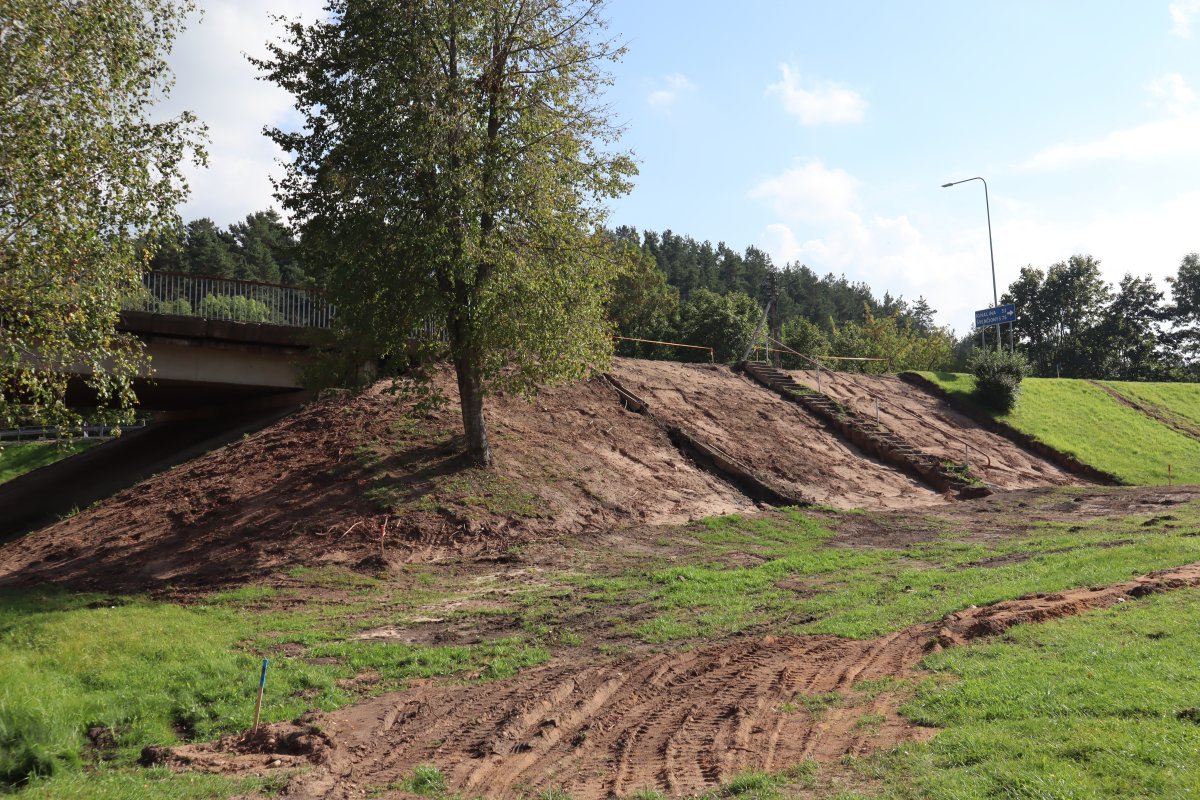 Magistralinis kelias A6 Kaunas–Zarasai–Daugpilis (180,031 km) – viadukas