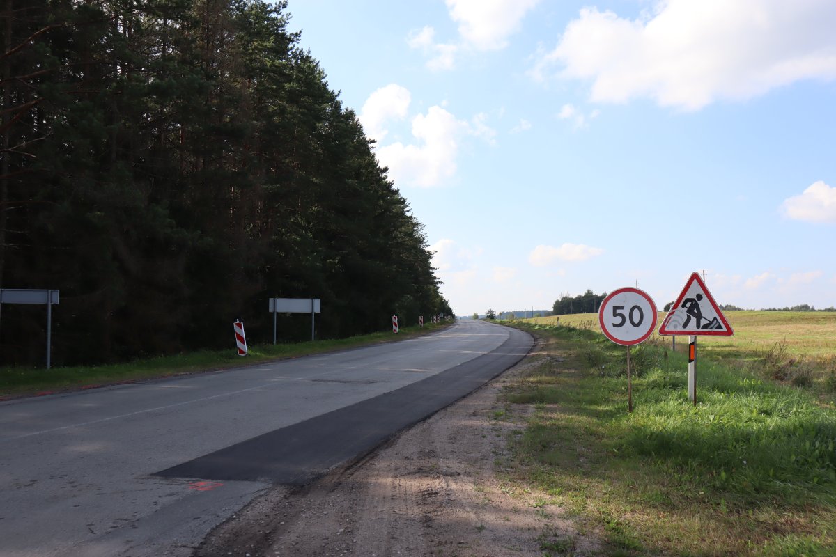 Krašto kelias Nr. 117 Zarasai–Bradesiai–Obeliai nuo Zarasų miesto ribos iki Suvieko kelio sankryžos