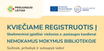 Prasideda akcija „Senjorų dienos internete“ – mokykimės naudotis e. paslaugomis