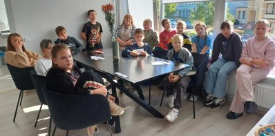 Kaip dirba seniūnija? Zarasų „Santarvės“ mokiniai aiškinosi vietos valdžios paslaptis