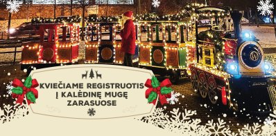 Kviečiame registruotis į kalėdinę mugę Zarasuose