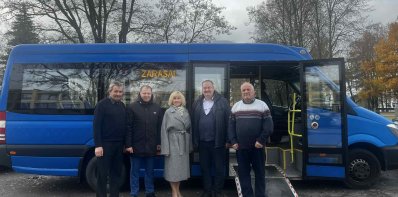 Zarasų rajono keleivius pradėjo vežti modernūs autobusai!