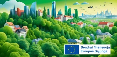 Plėtojama žalioji infrastruktūra Zarasų miesto urbanizuotoje aplinkoje