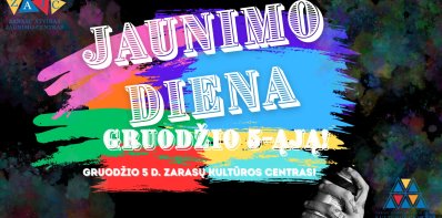 Jaunimo diena 2025: įkvėpk, kurk, veik!
