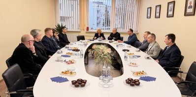 Artėjant šv. Kalėdoms – Zarasų rajono savivaldybės vadovų ir dvasininkų susitikimas