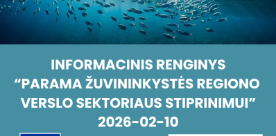 Informacinis renginys apie paramą verslui