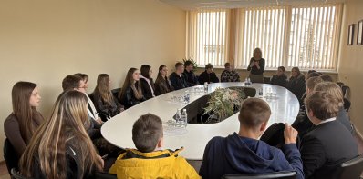 Savivaldybėje – netradicinė dorinio ugdymo pamoka apie bendruomenę ir pilietiškumą